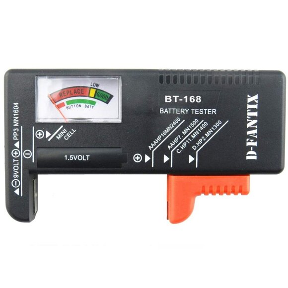 Battery Tester, Universal Battery Checker Small Battery Testers for AAA AA C D 9 - Picture 3 of 8